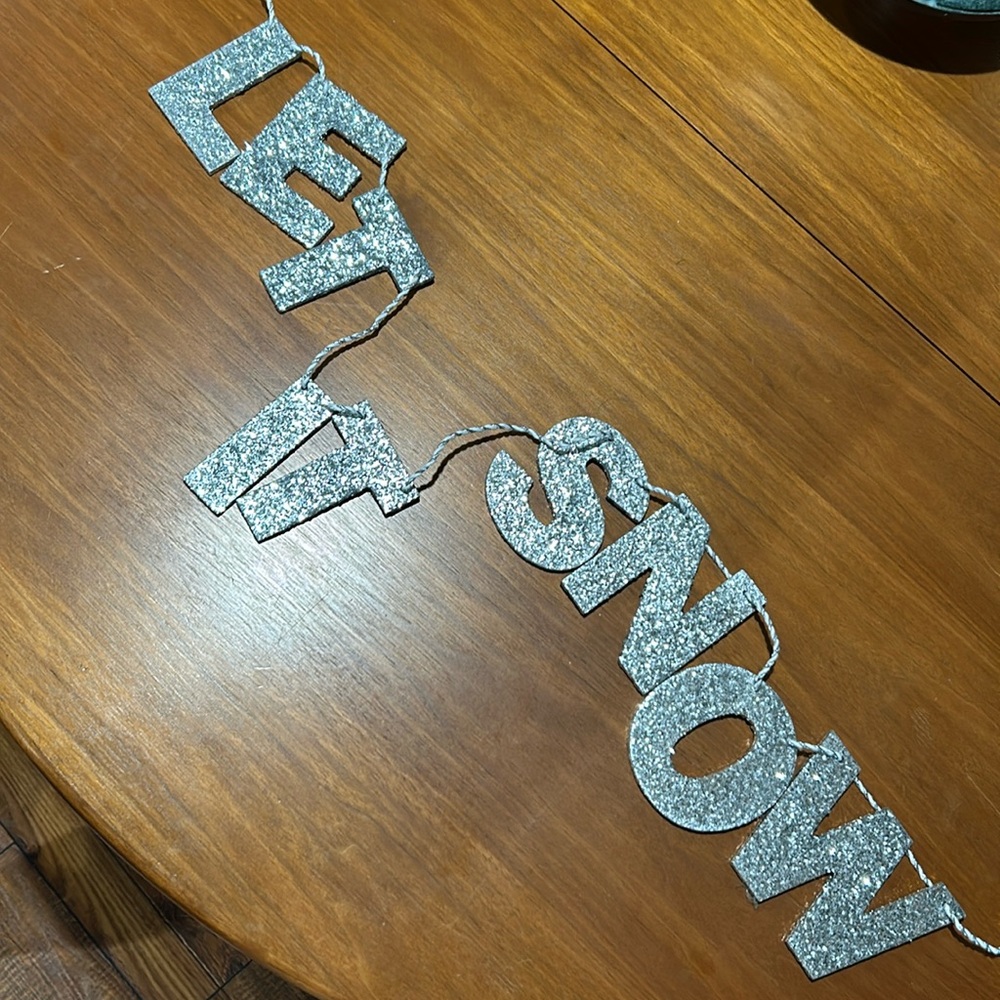 Let It Snow Banner